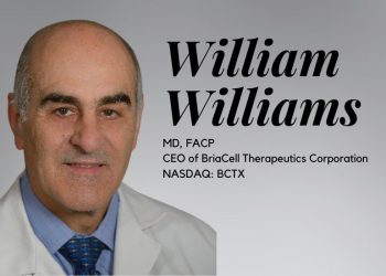Interview: BriaCell CEO William Williams, MD. cover
