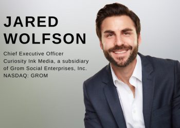 SmallCaps Daily Sits Down with Jared Wolfson, CEO of Curiosity Ink Media cover