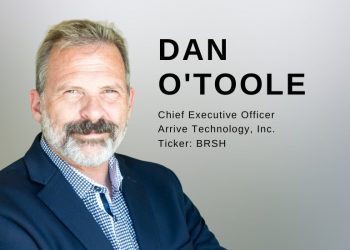 SmallCapsDaily Sits Down with Arrive Technology Inc. CEO, Dan O’Toole cover