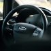 black nissan car steering wheel
